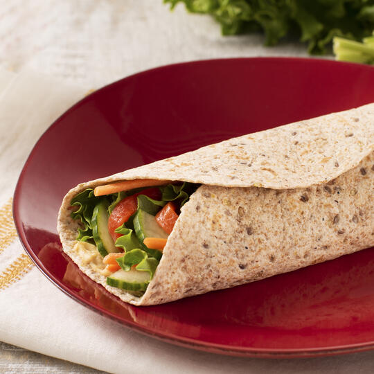 Mixed Veggie and Hummus Tortilla Wrap Dempster's